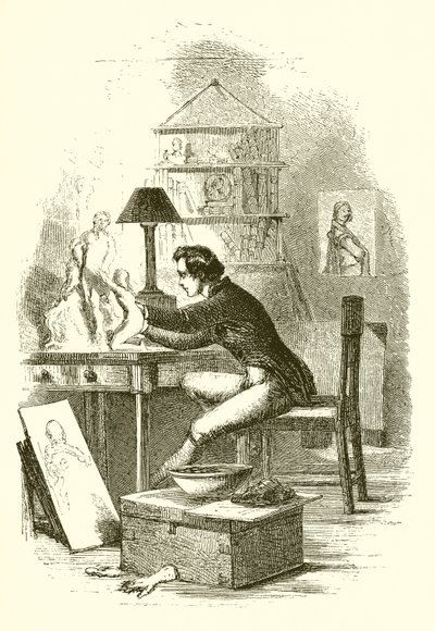 Les premières études de Chantrey - English School