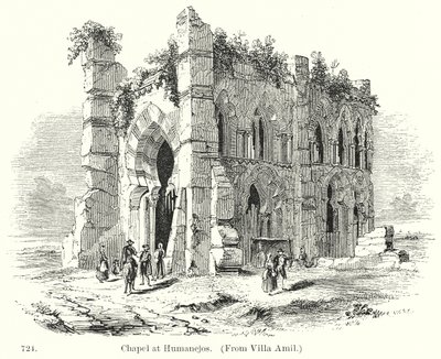 Chapelle de Humanejos (gravure) - English School