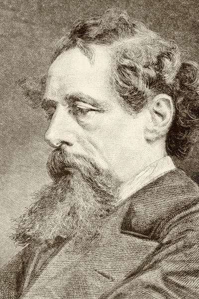 Charles Dickens (lithographie) - English School