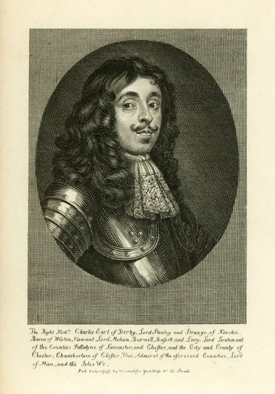 Charles, comte de Derby - English School