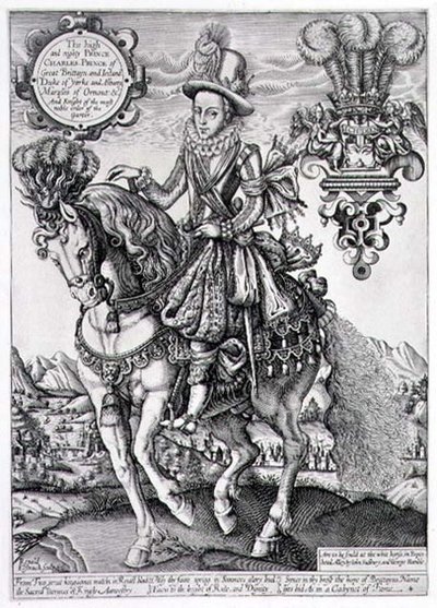 Charles Ier en Prince de Galles à Cheval, de 