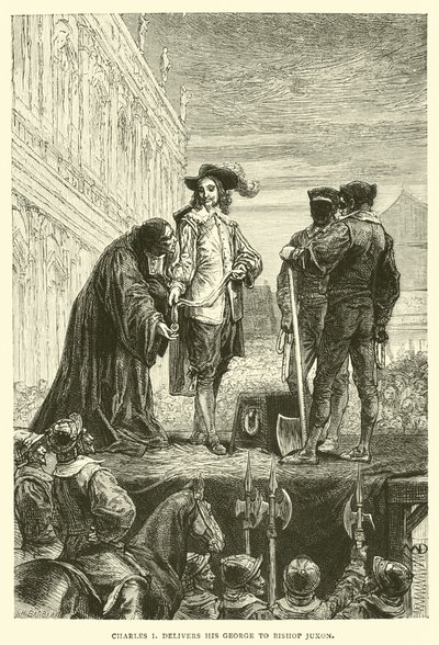 Charles Ier remet son George à l