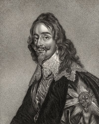 Charles Ier, gravé par Bocquet, de 