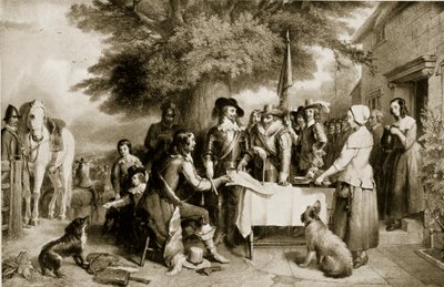 Charles Ier à la veille de la bataille d