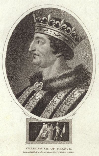 Charles VII de France - English School