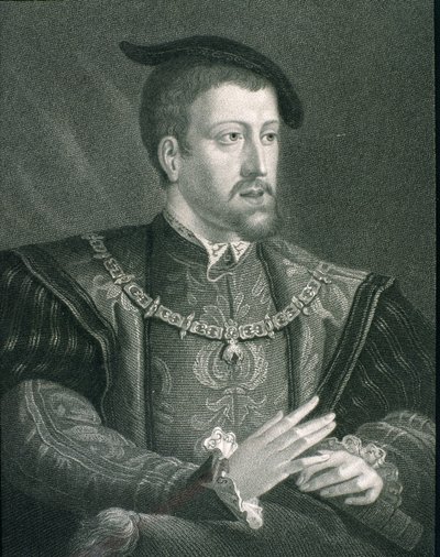 Charles V (1500-58) Empereur du Saint-Empire Romain et Roi d