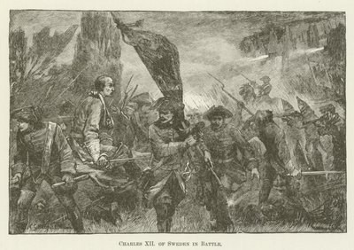 Charles XII de Suède en bataille - English School