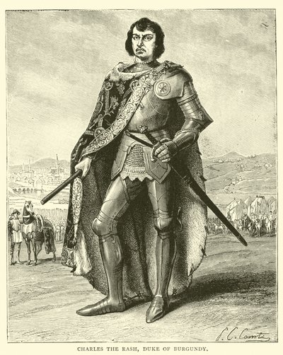 Charles le Téméraire, duc de Bourgogne - English School