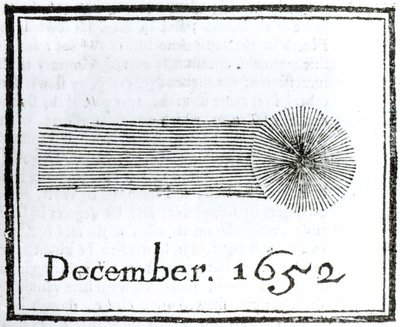 La Comète de Charles, décembre 1652 - English School