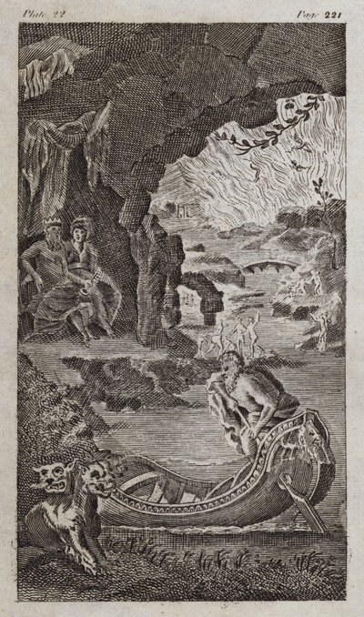 Charon (gravure) - English School