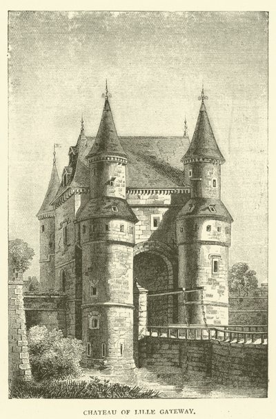 Château de Lille, porte - English School