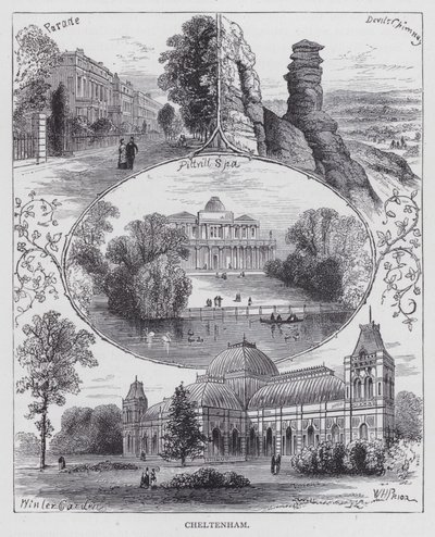 Cheltenham (gravure) - English School