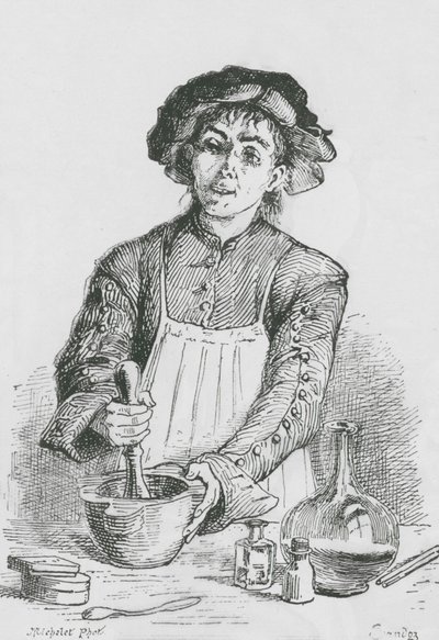 Chimiste (gravure) - English School