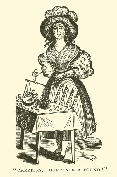 Vendeur de cerises - English School