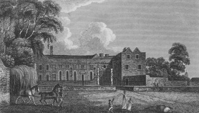 Cheshunt House, Hertfordshire (gravure) - English School