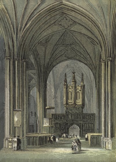 Cathédrale de Chester, chapelle de la Vierge - English School