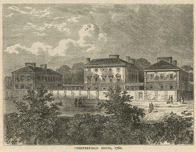 Chesterfield House, 1760 - English School