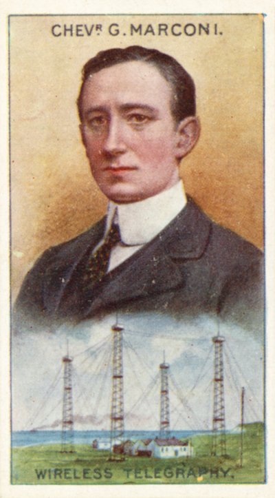 Chevalier Guglielmo Marconi, Télégraphie Sans Fil - English School