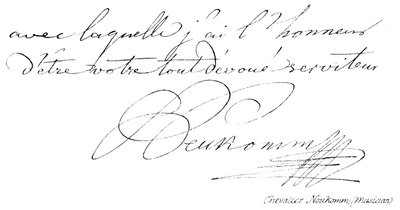 Chevalier Neukomm, musicien - English School