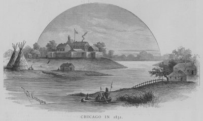 Chicago en 1831 - English School