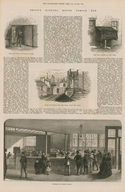 Maison bancaire Childs à Temple Bar - English School