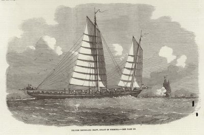 Bateau de contrebande chinois, détroit de Formose - English School
