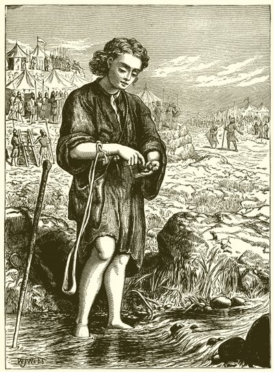 Choisir des pierres lisses dans le ruisseau - English School