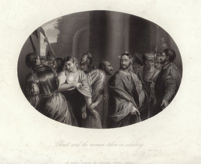 Christ et la femme prise en flagrant délit d