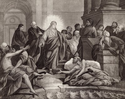 Le Christ à la piscine de Bethesda - English School