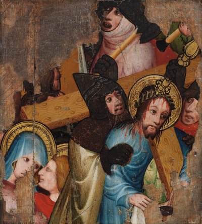 Le Christ portant la croix, c.1400-25 - English School