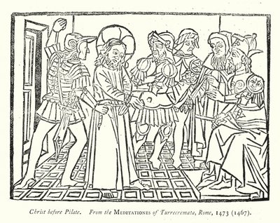 Christ devant Pilate, d