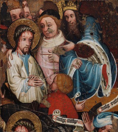 Le Christ devant Pilate, c.1400-25 - English School
