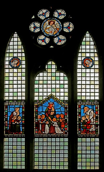 Le Christ bénissant les enfants - English School