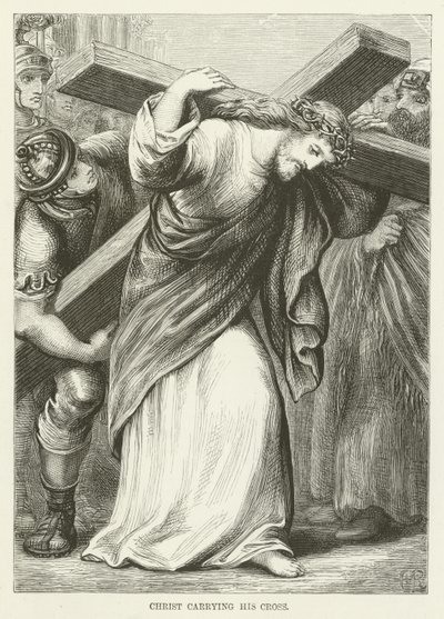 Christ portant sa croix - English School