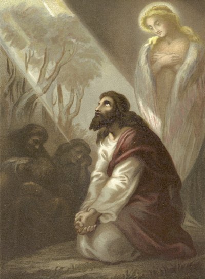 Christ au Jardin de Gethsémani - English School