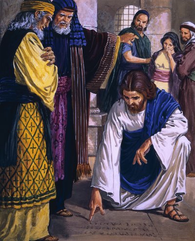 Le Christ au Temple - English School