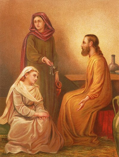 Le Christ dans la maison de Marthe et Marie - English School