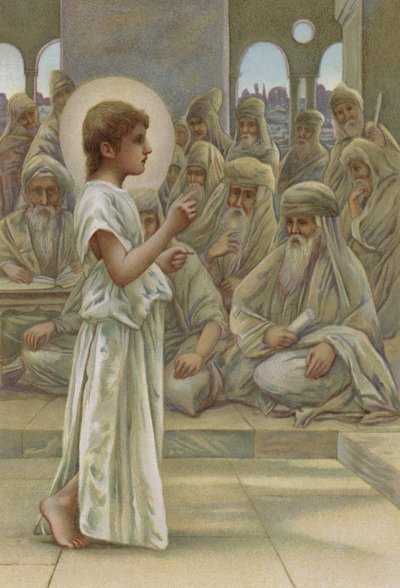 Le Christ au milieu des docteurs - English School