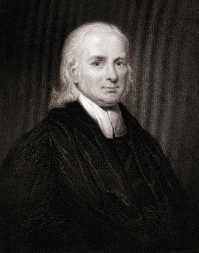 Christian Friedrich Schwartz (1726-96) de La Galerie des Portraits, publié en 1833 - English School