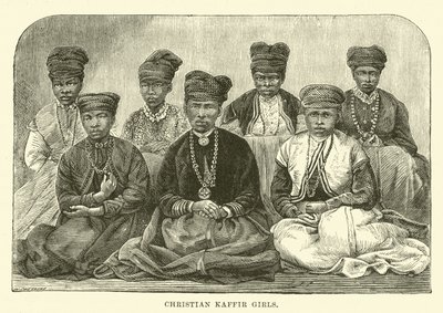 Filles chrétiennes kaffirs - English School
