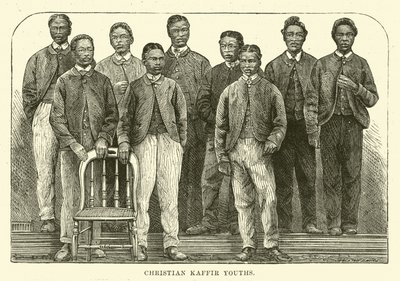 Jeunes chrétiens kaffirs - English School