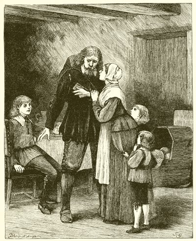 Chrétien raconte à sa femme et à ses enfants sa détresse - English School