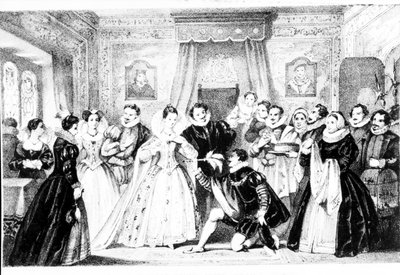 Noël à la cour de la reine Elizabeth I - English School