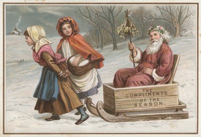 Carte de Noël - English School