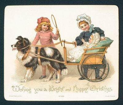 Carte de Noël - English School