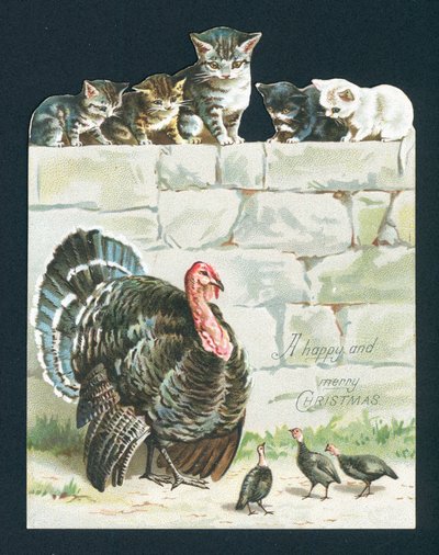 Carte de Noël - English School