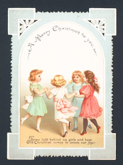 Carte de Noël - English School