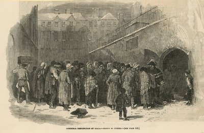 Distribution de charbon à Noël - English School