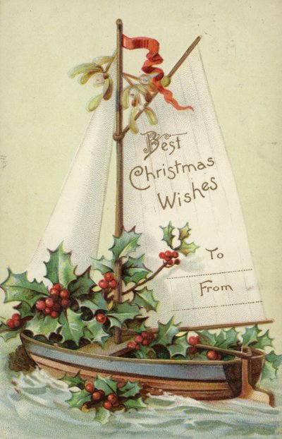 Étiquette cadeau de Noël - English School