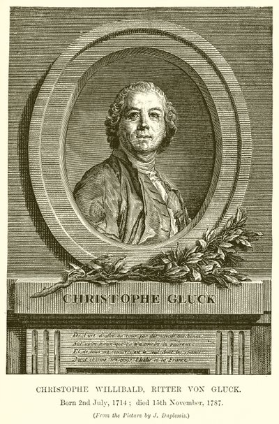 Christophe Willibald, Ritter Von Gluck - English School